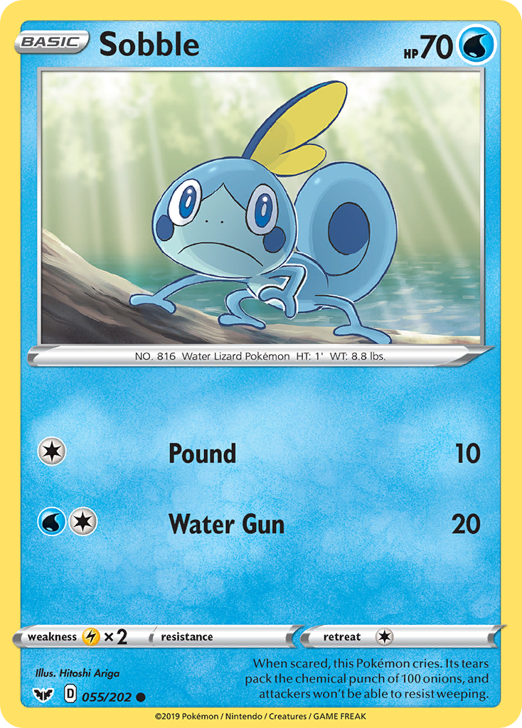 Sobble (055/202) [Sword & Shield: Base Set] | Mindsight Gaming