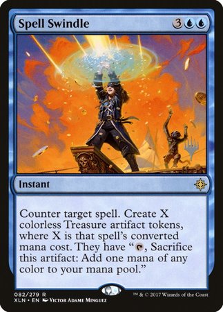 Spell Swindle [Ixalan Promos] | Mindsight Gaming