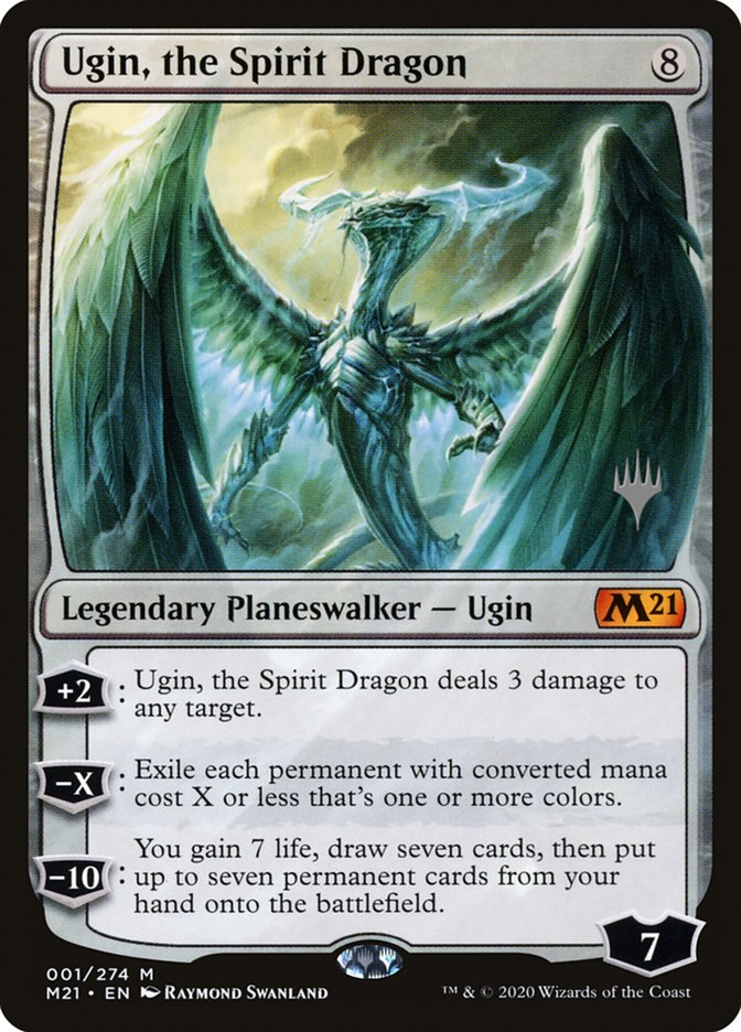 Ugin, the Spirit Dragon (Promo Pack) [Core Set 2021 Promos] | Mindsight Gaming