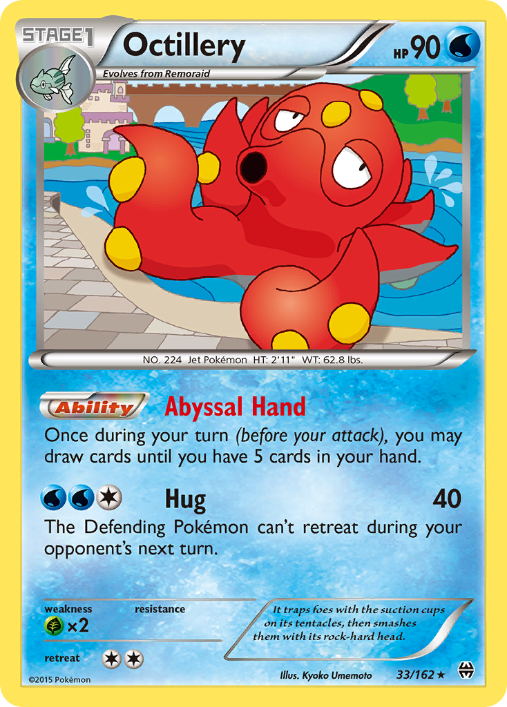 Octillery (33/162) [XY: BREAKthrough] | Mindsight Gaming