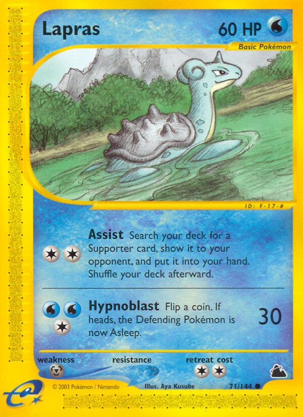 Lapras (71/144) [Skyridge] | Mindsight Gaming