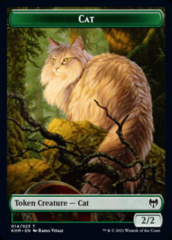 Cat Token [Kaldheim Tokens] | Mindsight Gaming