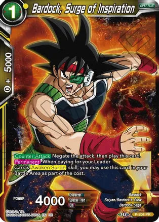 Bardock, Surge of Inspiration [P-204] | Mindsight Gaming