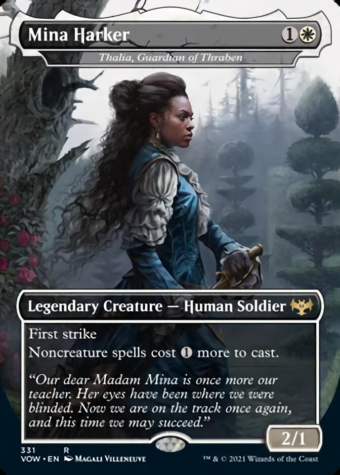 Thalia, Guardian of Thraben - Mina Harker [Innistrad: Crimson Vow] | Mindsight Gaming