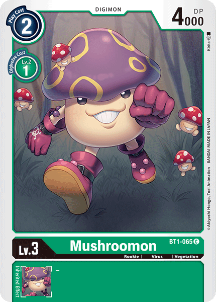 Mushroomon [BT1-065] [Release Special Booster Ver.1.0] | Mindsight Gaming