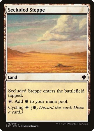 Secluded Steppe [Commander 2017] | Mindsight Gaming