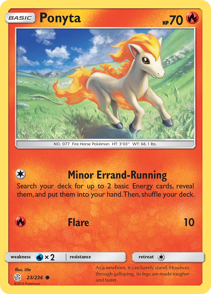 Ponyta (23/236) [Sun & Moon: Cosmic Eclipse] | Mindsight Gaming