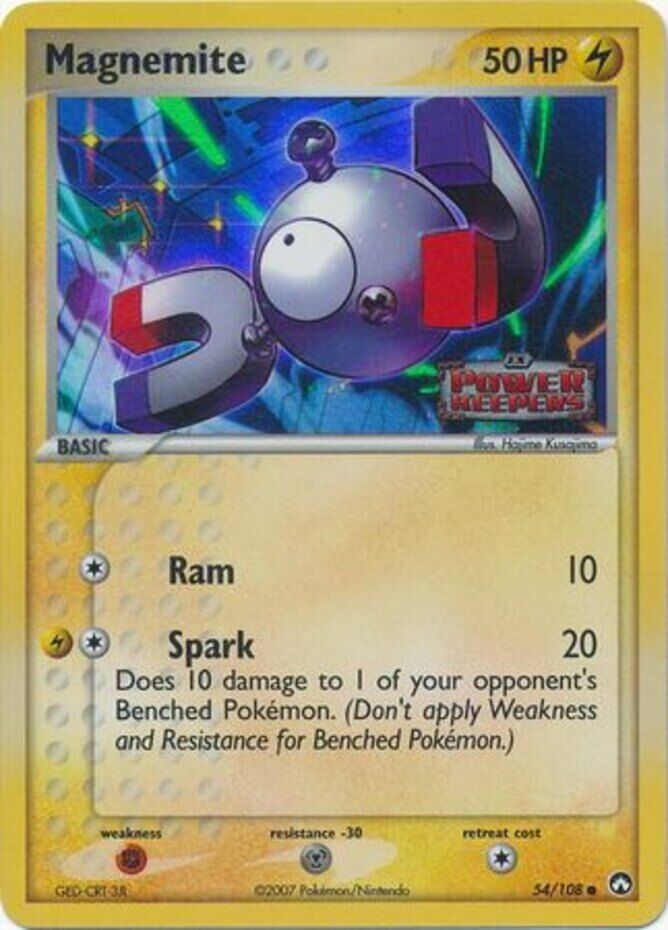 Magnemite (54/108) (Stamped) [EX: Power Keepers] | Mindsight Gaming