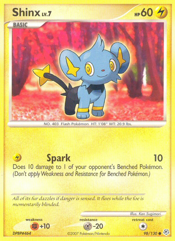 Shinx (98/130) [Diamond & Pearl: Base Set] | Mindsight Gaming