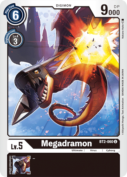 Megadramon [BT2-060] [Release Special Booster Ver.1.0] | Mindsight Gaming