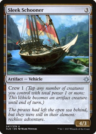 Sleek Schooner [Ixalan] | Mindsight Gaming