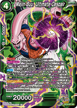 Majin Buu, Ultimate Despair (BT14-077) [Cross Spirits] | Mindsight Gaming