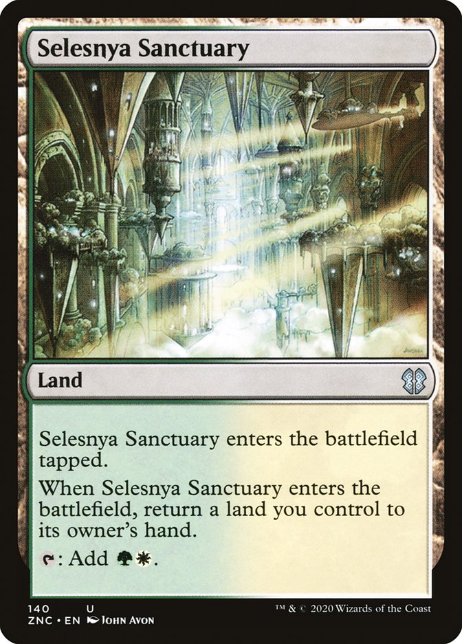 Selesnya Sanctuary [Zendikar Rising Commander] | Mindsight Gaming