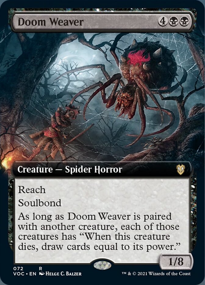 Doom Weaver (Extended) [Innistrad: Crimson Vow Commander] | Mindsight Gaming