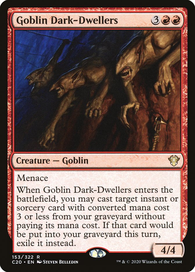 Goblin Dark-Dwellers [Commander 2020] | Mindsight Gaming