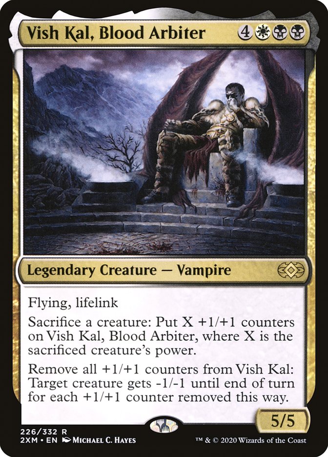 Vish Kal, Blood Arbiter [Double Masters] | Mindsight Gaming