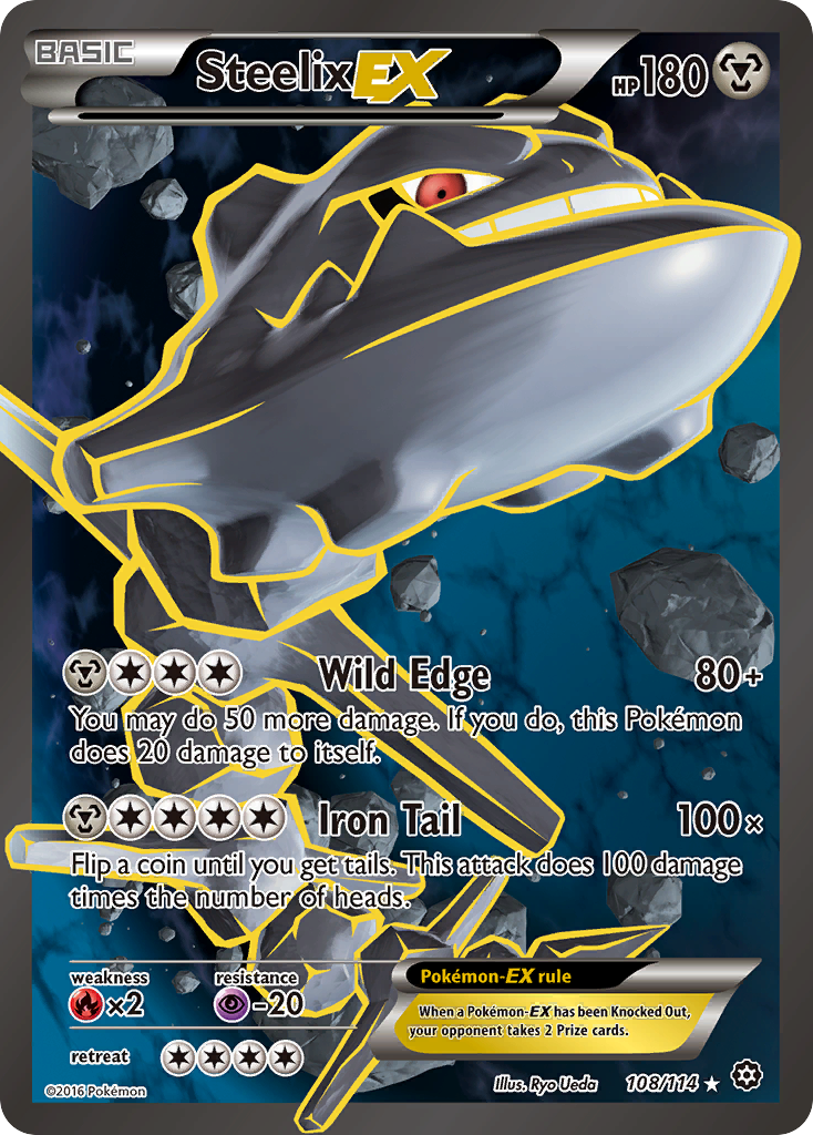 Steelix EX (108/114) [XY: Steam Siege] | Mindsight Gaming