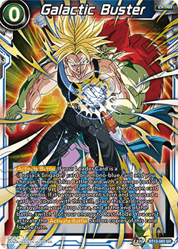 Galactic Buster (Super Rare) [BT13-060] | Mindsight Gaming