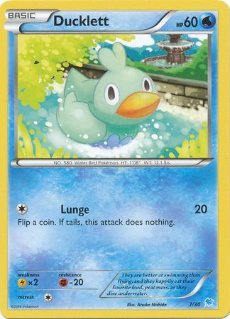 Ducklett (7/30) [XY: Trainer Kit 3 - Suicune] | Mindsight Gaming