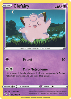 Clefairy (063/185) [Sword & Shield: Vivid Voltage] | Mindsight Gaming