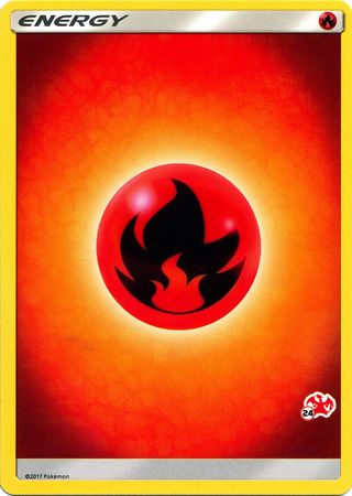 Fire Energy (Charizard Stamp #24) [Battle Academy 2020] | Mindsight Gaming