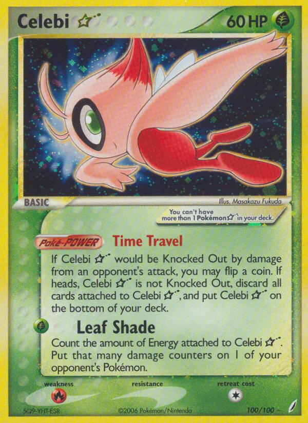 Celebi Star (100/100) [EX: Crystal Guardians] | Mindsight Gaming