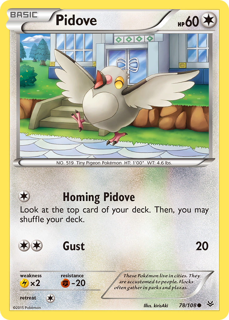 Pidove (78/108) [XY: Roaring Skies] | Mindsight Gaming