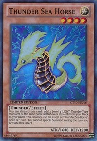 Thunder Sea Horse [CT10-EN016] Super Rare | Mindsight Gaming