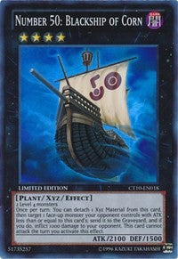 Number 50: Blackship of Corn [CT10-EN018] Super Rare | Mindsight Gaming