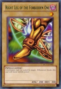 Right Leg of the Forbidden One (Purple) [DL11-EN002] Rare | Mindsight Gaming