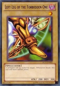 Left Leg of the Forbidden One (Red) [DL11-EN003] Rare | Mindsight Gaming