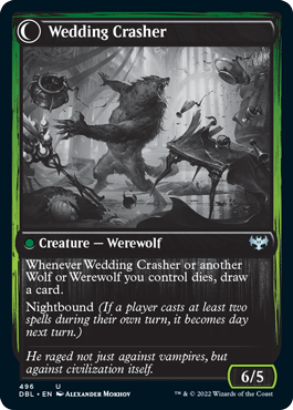 Wolfkin Outcast // Wedding Crasher [Innistrad: Double Feature] | Mindsight Gaming