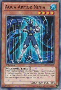 Aqua Armor Ninja [SP13-EN017] Starfoil Rare | Mindsight Gaming