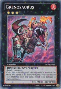 Grenosaurus [SP13-EN022] Starfoil Rare | Mindsight Gaming