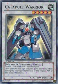 Catapult Warrior [SP13-EN049] Starfoil Rare | Mindsight Gaming