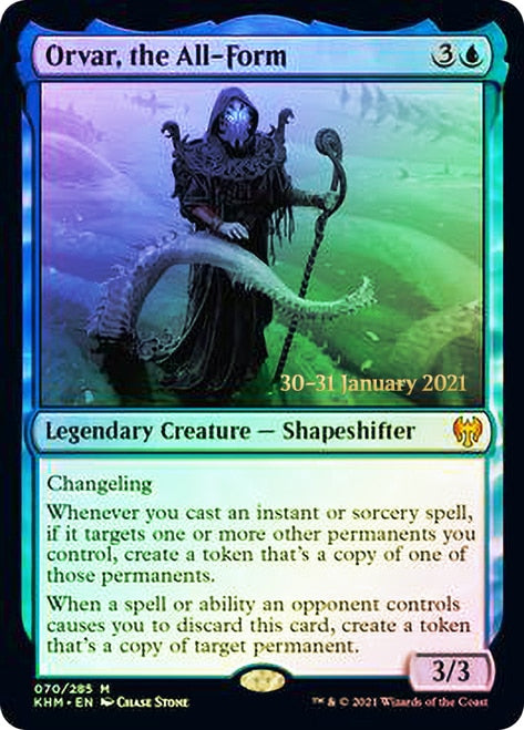 Orvar, the All-Form  [Kaldheim Prerelease Promos] | Mindsight Gaming