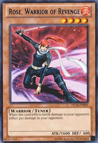 Rose, Warrior of Revenge (Blue) [DL16-EN005] Rare | Mindsight Gaming