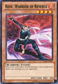 Rose, Warrior of Revenge (Green) [DL16-EN005] Rare | Mindsight Gaming