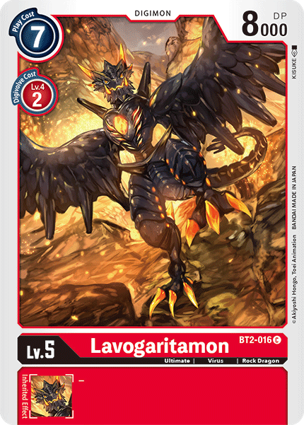 Lavogaritamon [BT2-016] [Release Special Booster Ver.1.5] | Mindsight Gaming