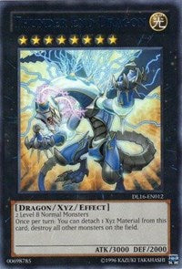 Thunder End Dragon (Blue) [DL16-EN012] Rare | Mindsight Gaming