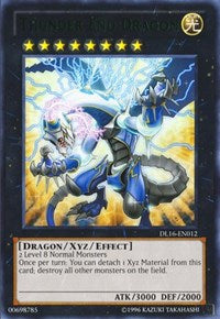 Thunder End Dragon (Green) [DL16-EN012] Rare | Mindsight Gaming