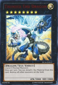 Thunder End Dragon (Red) [DL16-EN012] Rare | Mindsight Gaming