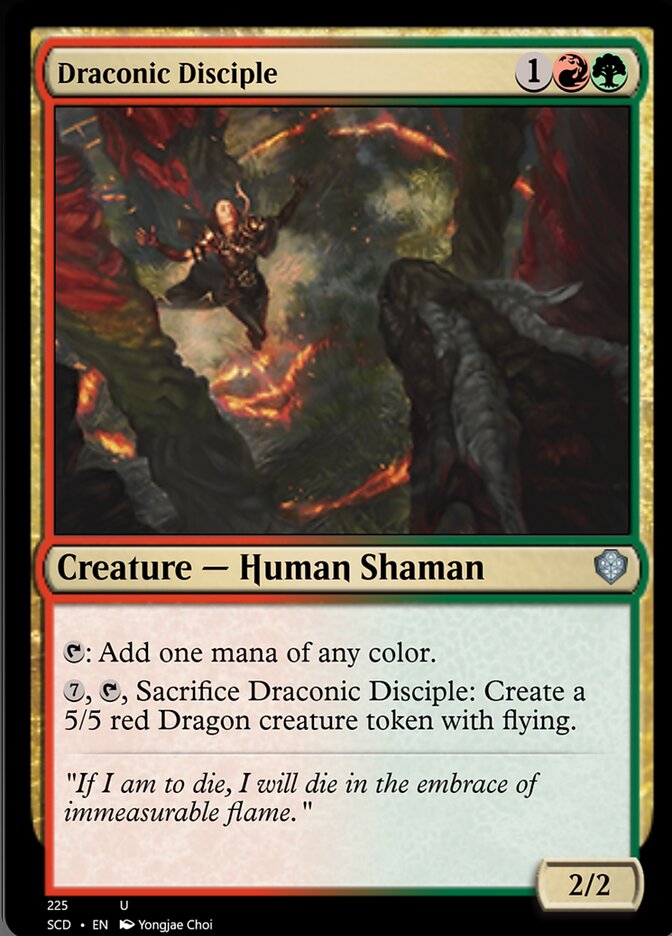 Draconic Disciple [Starter Commander Decks] | Mindsight Gaming