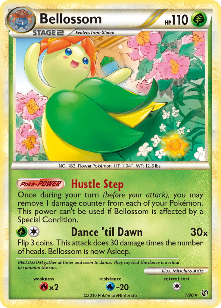 Bellossom (1/90) [HeartGold & SoulSilver: Undaunted] | Mindsight Gaming