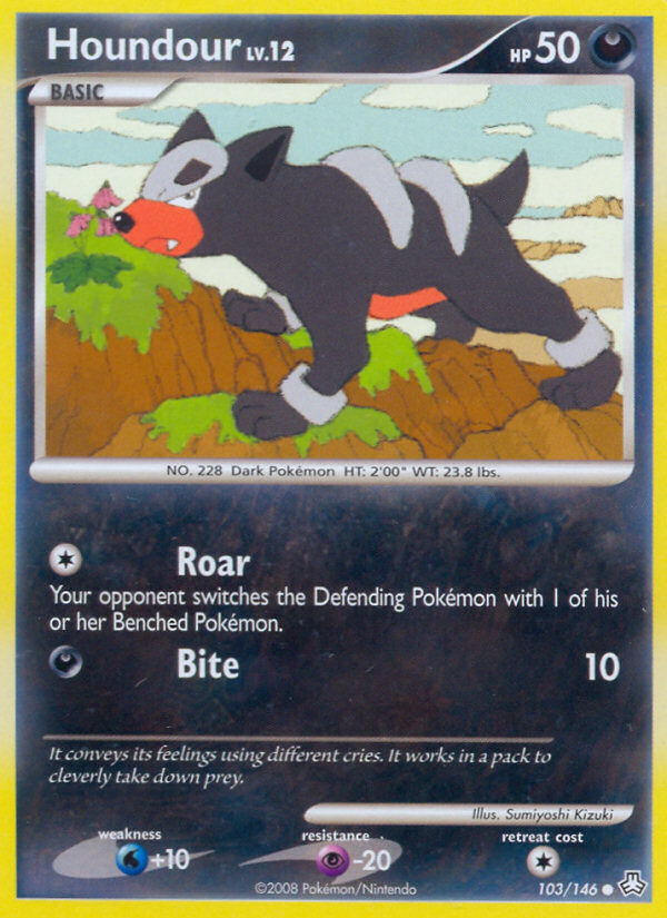 Houndour (103/146) [Diamond & Pearl: Legends Awakened] | Mindsight Gaming