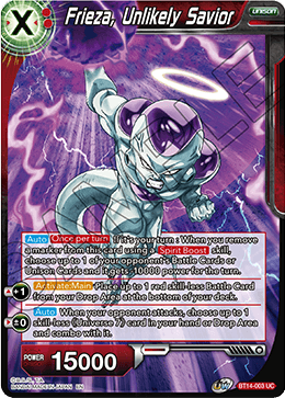 Frieza, Unlikely Savior (BT14-003) [Cross Spirits] | Mindsight Gaming