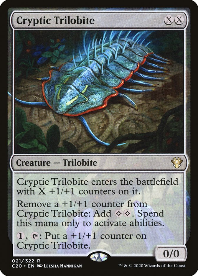 Cryptic Trilobite [Commander 2020] | Mindsight Gaming