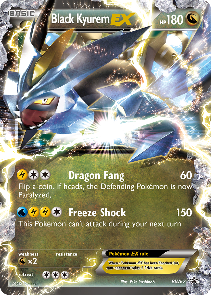 Black Kyurem EX (BW62) [Black & White: Black Star Promos] | Mindsight Gaming