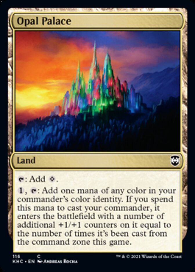 Opal Palace [Kaldheim Commander] | Mindsight Gaming