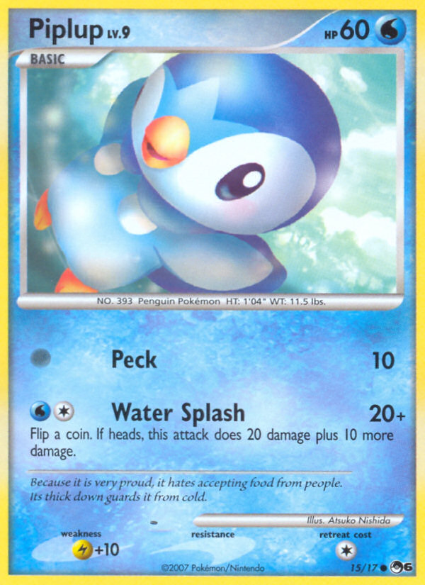 Piplup (15/17) [POP Series 6] | Mindsight Gaming